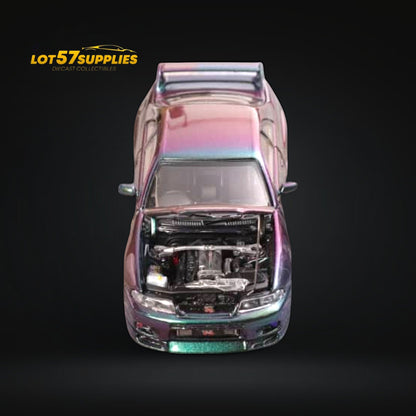Focal Horizon Skyline GT-R R33 Magic Purple 1:64 - Evergreen Kings