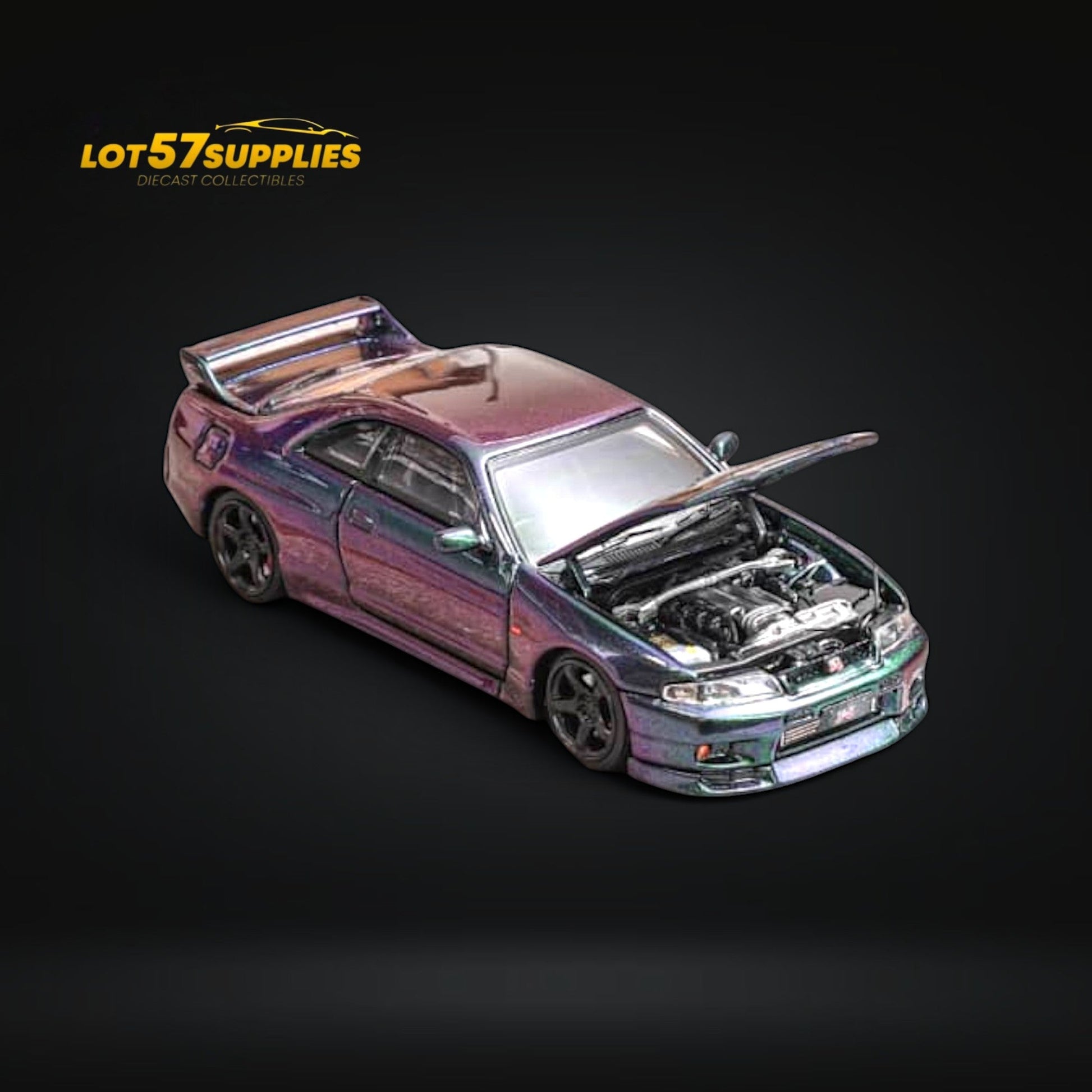 Focal Horizon Skyline GT-R R33 Magic Purple 1:64 - Evergreen Kings