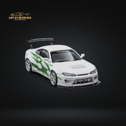 Focal Horizon Silvia S15 White - Green 1:64 - Evergreen Kings
