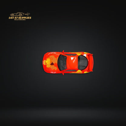 Mini Station Mazda RX-7 Red 1:64 - Evergreen Kings