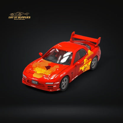 Mini Station Mazda RX-7 Red 1:64 - Evergreen Kings