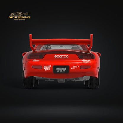 Mini Station Mazda RX-7 Red 1:64 - Evergreen Kings
