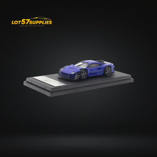 Autobots Ferrari F40 AI Yasid Blue 1:64 - Evergreen Kings