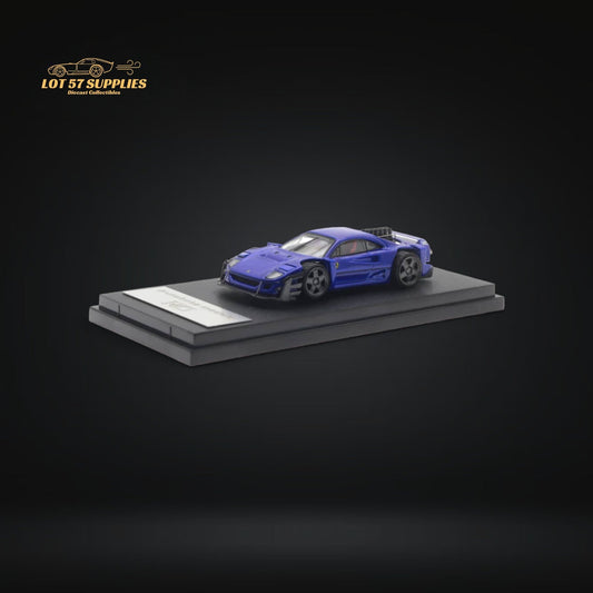Autobots Ferrari F40 AI Yasid Blue 1:64 - Evergreen Kings
