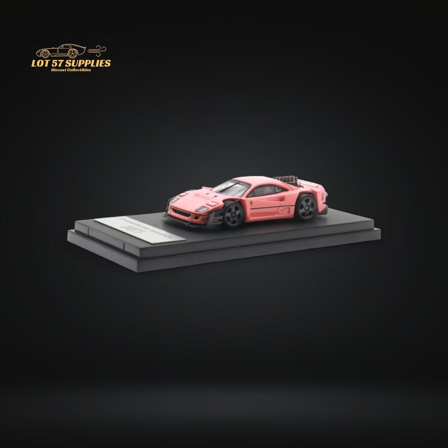 Autobots Ferrari F40 AI Yasid Pink 1:64 - Evergreen Kings