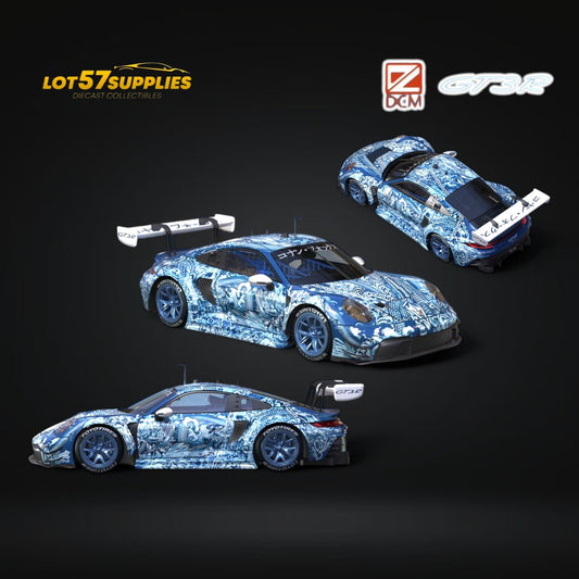 (Pre-Order) DCM Porsche 911 GT3 R Green Ocean 1:64 - Evergreen Kings