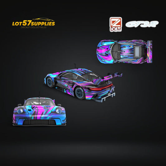 (Pre-Order) DCM Porsche 911 GT3 R 1:64 - Evergreen Kings
