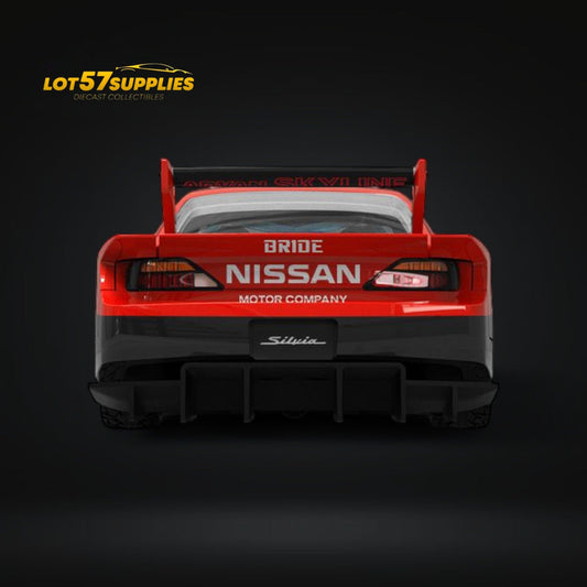 (Pre-Order) SUPCAR Silvia S15 Advan LBWK Livery 1:64 - Evergreen Kings