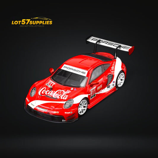 (Pre-Order) Star Race Porsche 911 GT3 Coca Cola Livery 1:64 - Evergreen Kings
