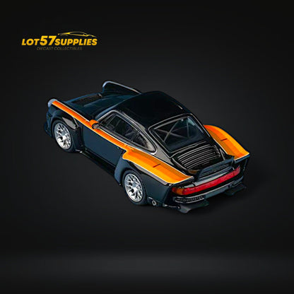 Miniature Porsche Findclassically Singer DLS Turbo low tail 1:64 diecast model by Lot57Supplies Diecast Shop, detailed and realistic.