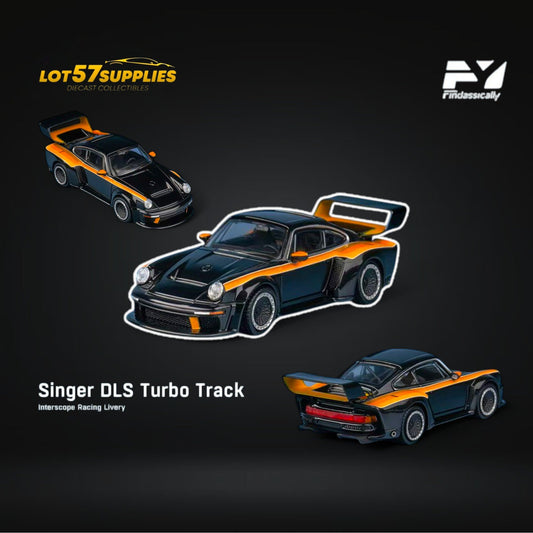 (Pre-Order) Findclassically Singer DLS Turbo Black Pearl 1:64 - Evergreen Kings