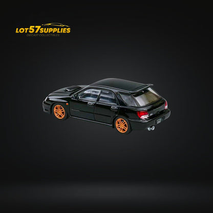 Furuya Subaru Impreza STi GD 8th Gen Wagon Black 1:64 - Evergreen Kings