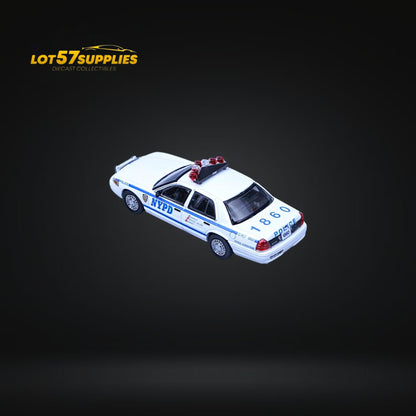 Rollin Ford Crown Victoria NYPD Patrol Supervisor 1:64 - Evergreen Kings