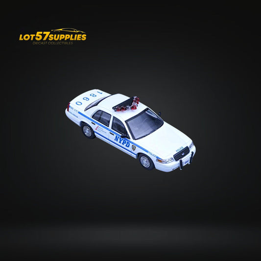 Rollin Ford Crown Victoria NYPD Patrol Supervisor 1:64 - Evergreen Kings