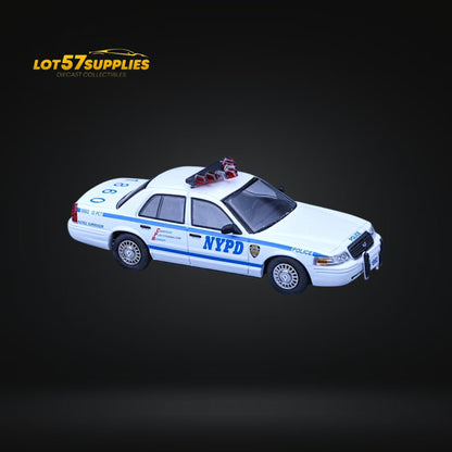 Rollin Ford Crown Victoria NYPD Patrol Supervisor 1:64 - Evergreen Kings