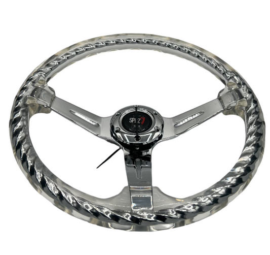 SPD Z1 Hitman V2 steering wheel by Speedzone Performance LLC in multiple colors, featuring a racing-inspired design.