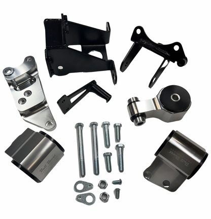 Billet Engine Motor Mount Kit - 2006-2011 Honda Civic Si (K20 / K24, FA / FG, 8th Gen 2-Door)