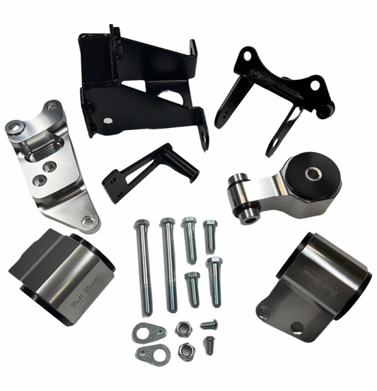 Billet Engine Motor Mount Kit - 2006-2011 Honda Civic Si (K20 / K24, FA / FG, 8th Gen 2-Door)