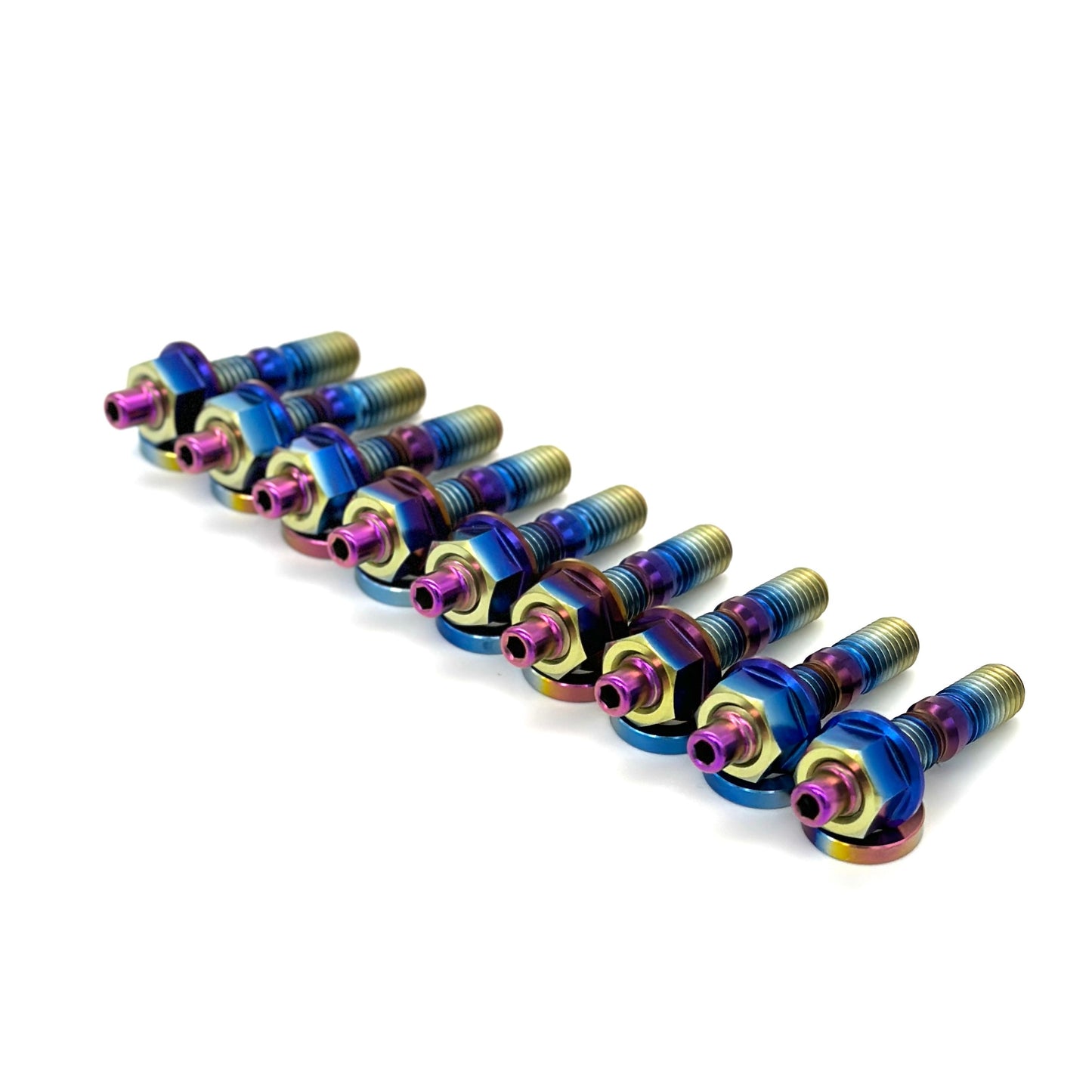 JDC Titanium Exhaust Manifold Stud Kit | Honda/Acura B,D,H,F,J Series Motors