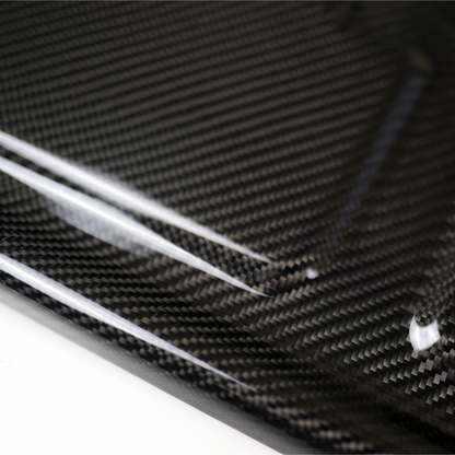 JDMuscle [22-25 WRX] Carbon Fiber License Plate Backing - Evergreen Kings