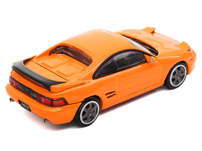 Toyota MR2 W20 RHD (Right Hand Drive) Orange 1/64 Diecast Model Car by Die Cast Team