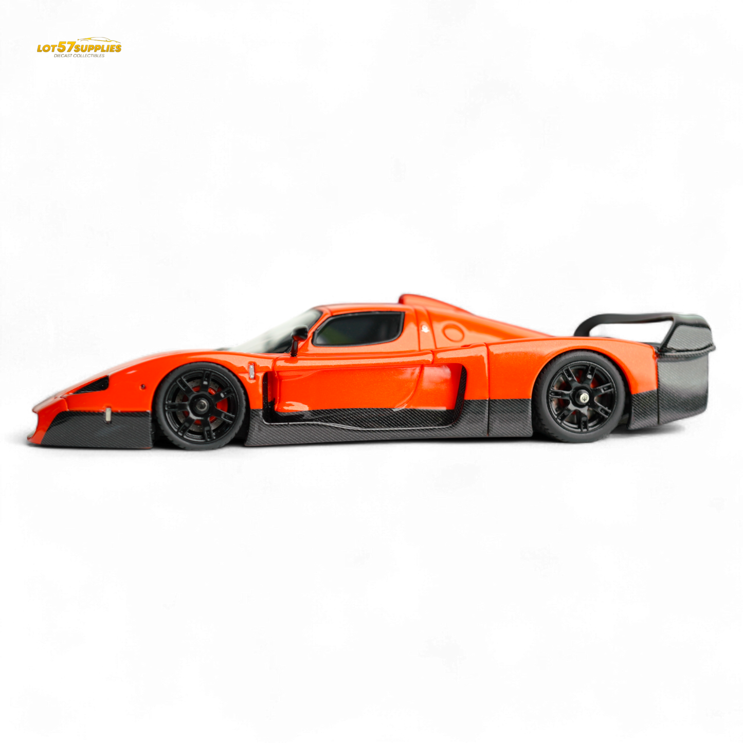 YM Model Maserati MC12 Stradale Corsa 2-Tone Orange 1:64 - Evergreen Kings