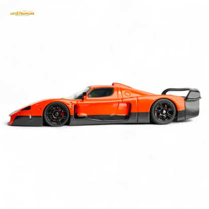 YM Model Maserati MC12 Stradale Corsa 2-Tone Orange 1:64 - Evergreen Kings