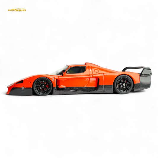 YM Model Maserati MC12 Stradale Corsa 2-Tone Orange 1:64 - Evergreen Kings