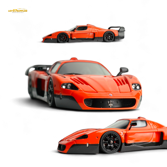 YM Model Maserati MC12 Stradale Corsa 2-Tone Orange 1:64 - Evergreen Kings