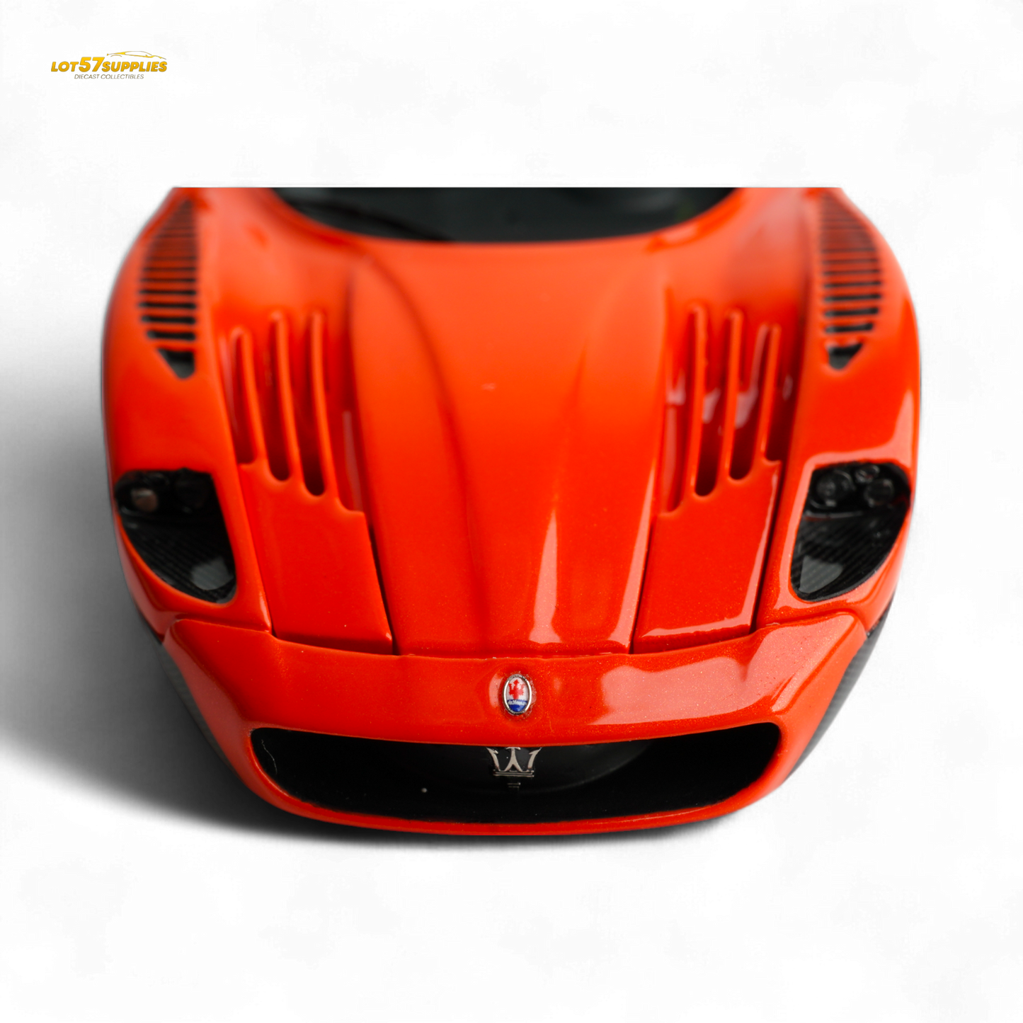 YM Model Maserati MC12 Stradale Corsa 2-Tone Orange 1:64 - Evergreen Kings