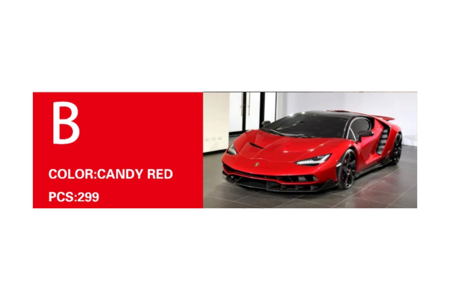 Pre-order YM Model Lamborghini Centenario LP770-4 diecast car in 1:64 scale, detailed yellow Lamborghini miniature.
