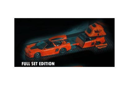 Red 1:64 scale Pretender Honda NSX diecast model by Lot57Supplies Diecast Shop, detailed miniature car for collectors.