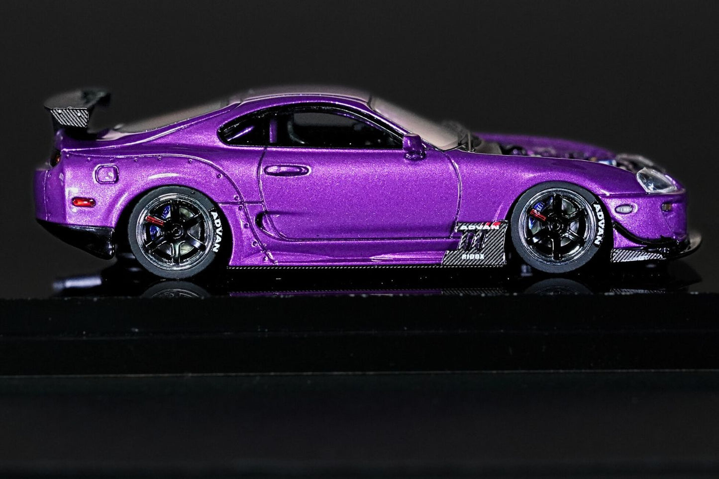 YM Model x Lot 57 Toyota Supra JZA80 1:64 - Evergreen Kings