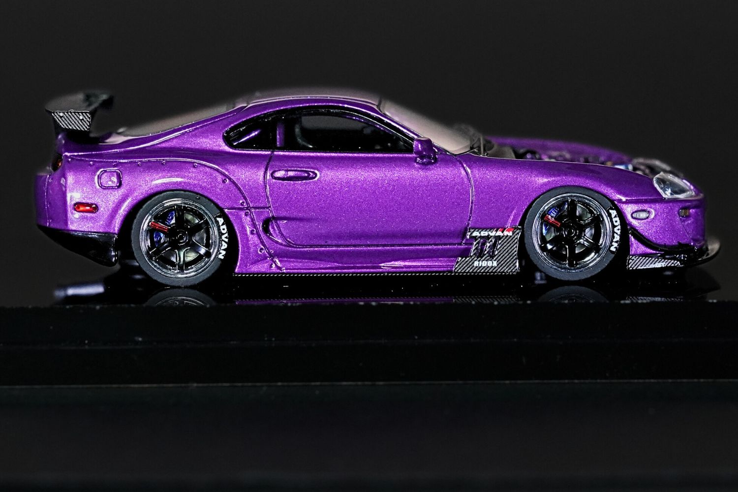 YM Model x Lot 57 Toyota Supra JZA80 1:64 - Evergreen Kings