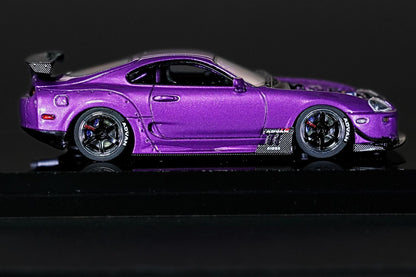 YM Model x Lot 57 Toyota Supra JZA80 1:64 - Evergreen Kings