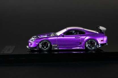 YM Model x Lot 57 Toyota Supra JZA80 1:64 - Evergreen Kings