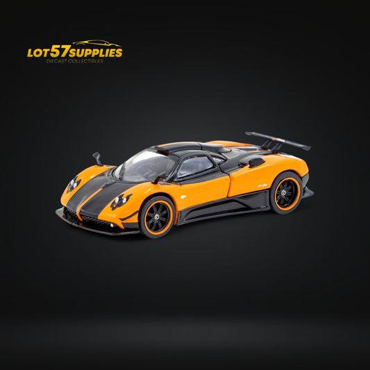 Tarmac Works Pagani Zonda Arancio Saint Tropez 1:64 - Evergreen Kings