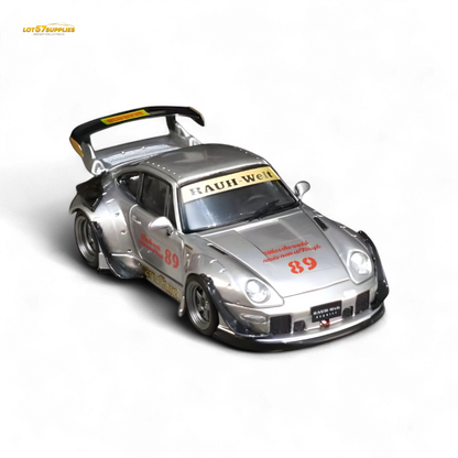 Street Weapon Porsche RWB 993 Heavenly Livery 1:64 - Evergreen Kings