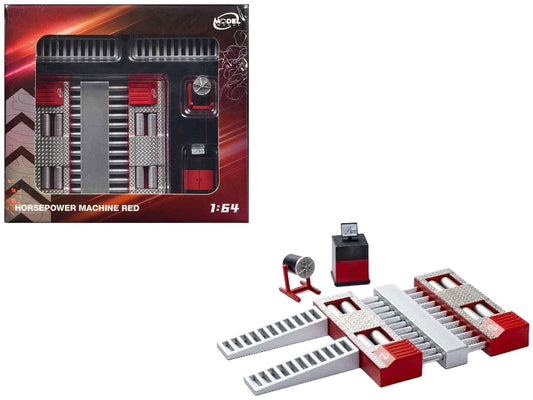 Horsepower Machine Red 1/64 Diecast Model by Model Model