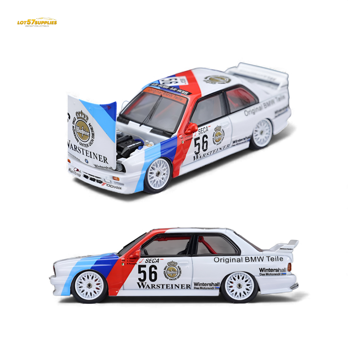 Mortal BMW M3 E30 M Power SPA Endurance Race 1:64 - Evergreen Kings