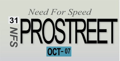 Illumaesthetic Need For Speed replica license plate with NFSPS branding, featuring a sleek design and bold typography.