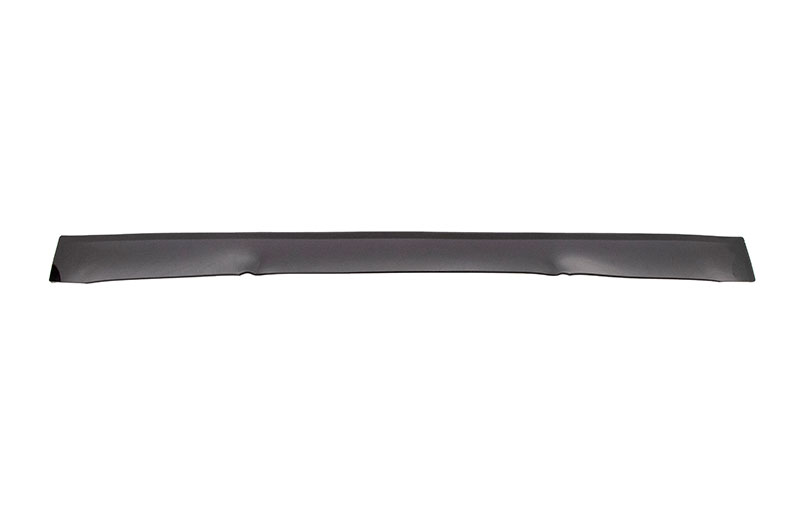 OLM V2 Rear Window Visor for 2015-2021 Subaru WRX/STI, mounted on the rear window, enhances vehicle aerodynamics and style.