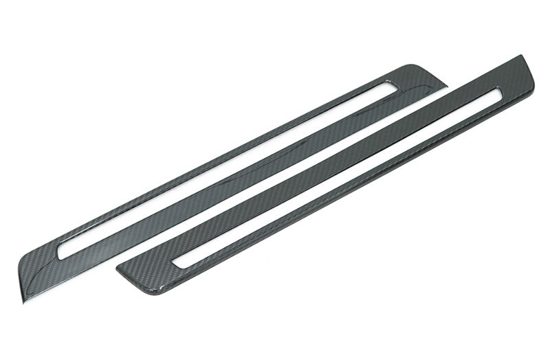 OLM LE dry carbon fiber door sill garnish trim for 2022+ Subaru BRZ and Toyota GR86