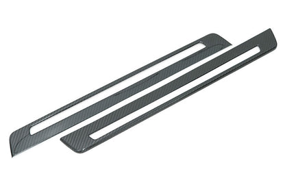 OLM LE dry carbon fiber door sill garnish trim for 2022+ Subaru BRZ and Toyota GR86