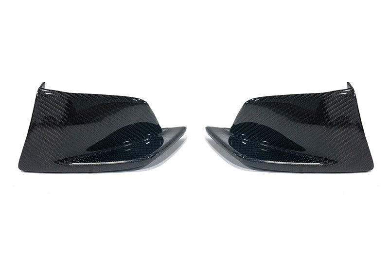 OLM CS Style carbon fiber rear bumper lips for 2022+ Toyota GR86 and Subaru BRZ
