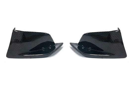 OLM CS Style carbon fiber rear bumper lips for 2022+ Toyota GR86 and Subaru BRZ