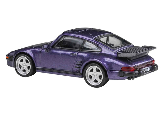 1986 RUF BTR Slantnose Prussian Blue Metallic 1/64 Diecast Model Car by Paragon Models