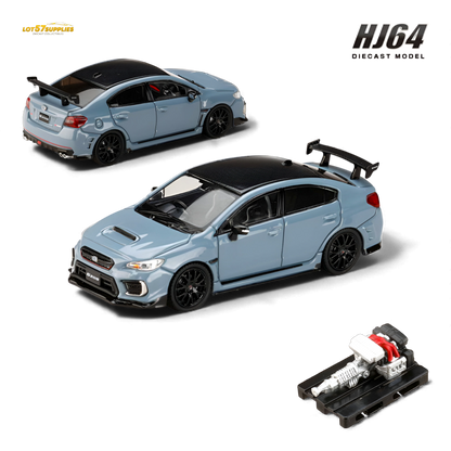 Pre-order Subaru S208 NBR Challenge Package 1:64 diecast model by Lot57Supplies Diecast Shop, detailed view of the collectible car.