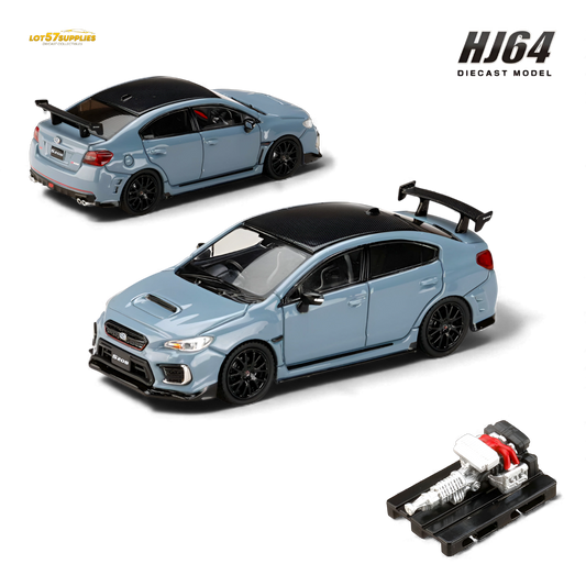 (Pre-Order) Hobby Japan Subaru S208 NBR Challenge Package 1:64 - Evergreen Kings