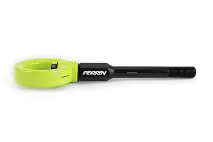 PERRIN neon yellow front tow hook for Subaru WRX, BRZ, Scion FR-S, and Toyota 86 by JDMuscle